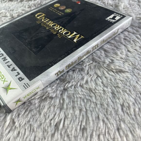 Elder Scrolls III: Morrowind (Microsoft Xbox, 2002) Disc Case Manual Inserts - Picture 10 of 14